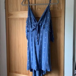 Blue summer dress